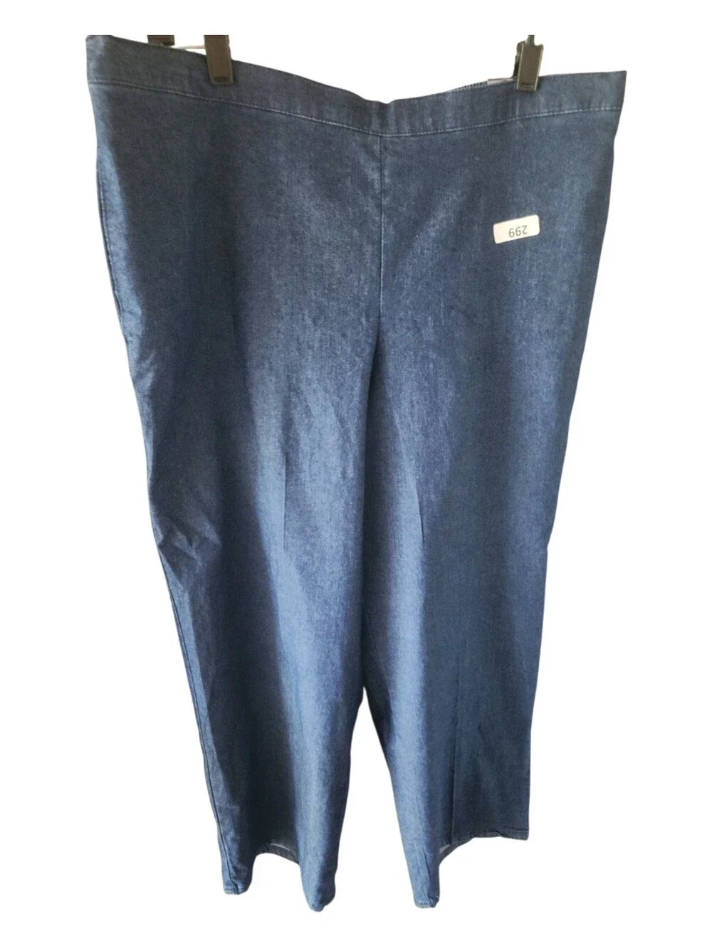 Alfred Dunner Plus Size Classics Denim Pull-On Pants Size 18 Nwt - Picture 2 of 4